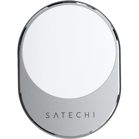 Автомобильное зарядное устройство Satechi Magnetic Wireless Car Charger, серый космос