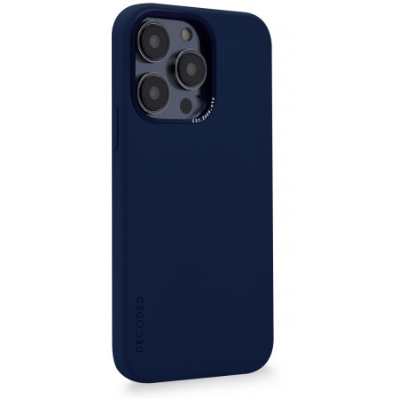 Чехол Decoded Silicone Back Cover для iPhone 14 Pro, силикон, синий