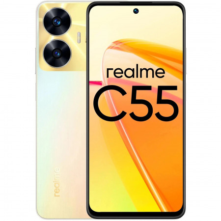 Смартфон Realme C55 6 ГБ + 128 ГБ (Перламутровый | Sun Shower)