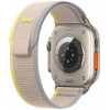 Спортивный браслет для Apple Watch 49 мм M/L, желто-бежевый