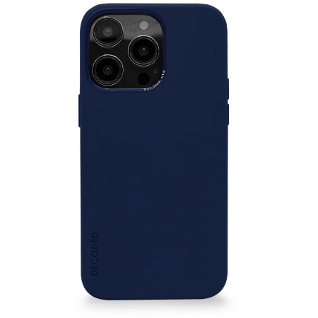 Чехол Decoded Silicone Back Cover для iPhone 14 Pro, силикон, синий