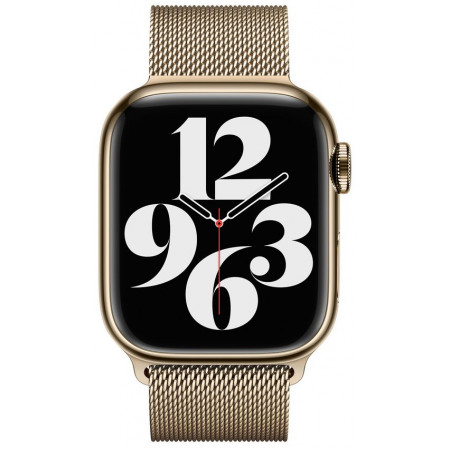 Браслет для Apple Watch 41 мм, миланский сетчатый, золотой
