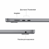 Apple MacBook Air 15" (M2, 8C CPU/10C GPU, 2023), 8 ГБ, 512 ГБ SSD, «серый космос»