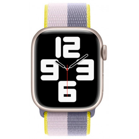 Спортивный ремешок для Apple Watch 41 мм «лавандово-серый/светло-сиреневый»