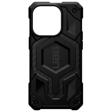 Чехол UAG Monarch Pro Carbon Fiber MagSafe для iPhone 14 Pro, черный