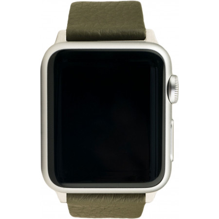 Ремешок Marcel Robert для Apple Watch 42/44 мм, теленок, зеленый