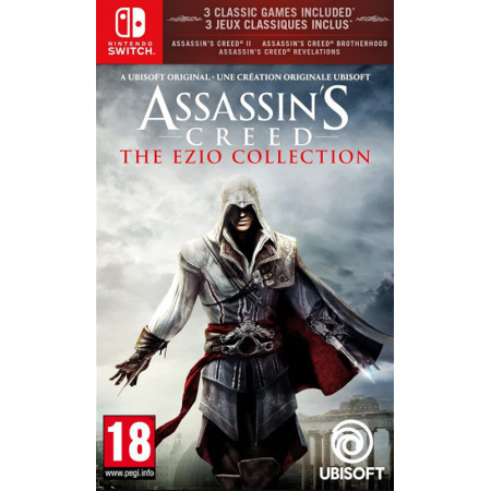 Игра Assassins Creed The Ezio Collection для Nintendo Switch TSA-HAC-A3L2A-ITA Русская версия