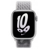 Спортивный ремешок Nike для Apple Watch 41 мм черный + белый