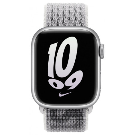 Спортивный ремешок Nike для Apple Watch 41 мм черный + белый