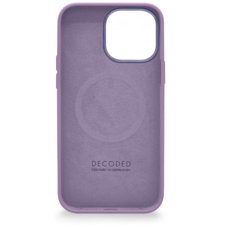 Чехол Decoded Silicone Back Cover для iPhone 14 Pro, силикон, лавандовый