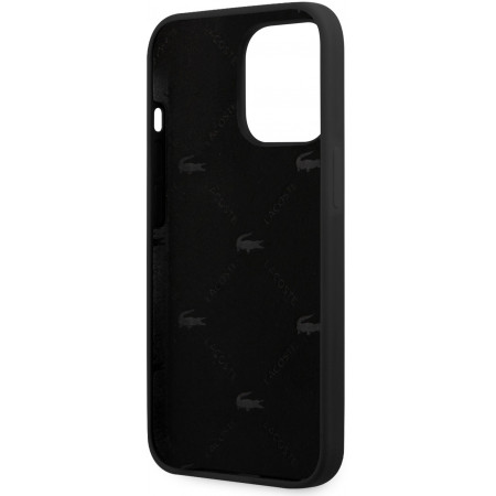 Чехол Lacoste Hard Head для iPhone 13 Pro Max, черный