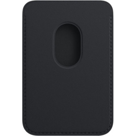 Чехол-бумажник Apple MagSafe для iPhone, кожа, «тёмная ночь»