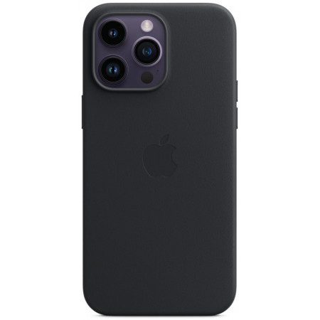 Чехол Apple MagSafe для iPhone 14 Pro Max, кожа, «тёмная ночь»