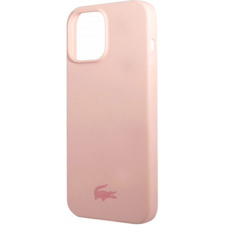 Чехол Lacoste Hard Logo для iPhone 13 Pro, розовый