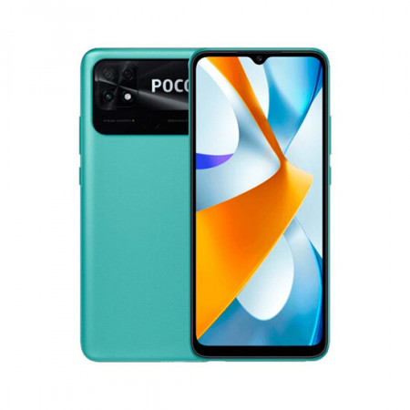 Смартфон Xiaomi POCO C40 4 ГБ + 64 ГБ («Технологичный бирюзовый» | Coral Green)