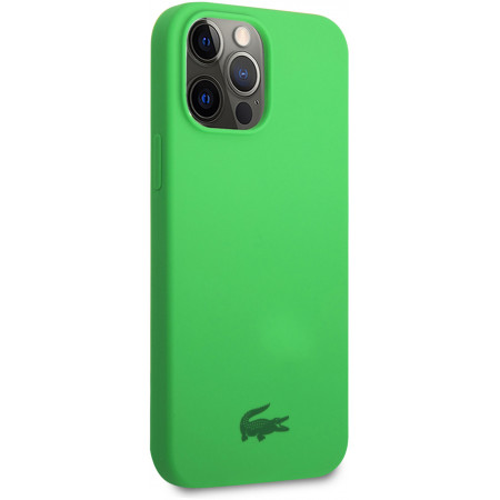 Чехол Lacoste Hard Logo для iPhone 13 Pro, зеленый