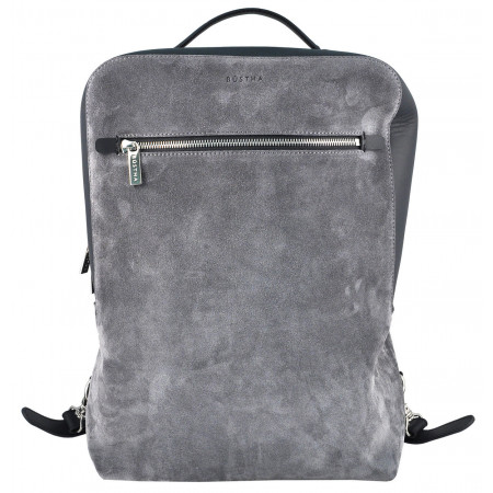 Рюкзак Bustha Downtown X Suede/Leather для ноутбуков 15", черный