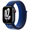 Ремешок Apple Watch 41 мм Game Royal/Midnight Navy Nike Sport Loop, синий
