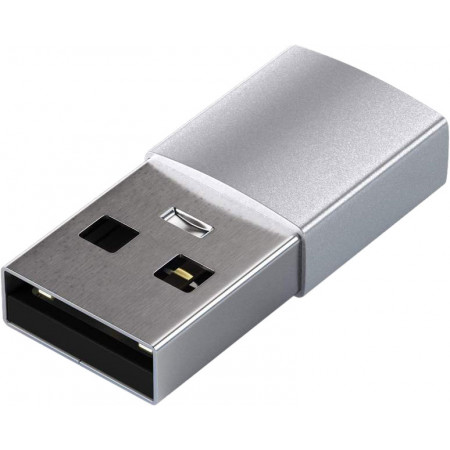 Адаптер Satechi USB-A / USB-C, серебристый