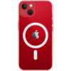 Чехол Apple MagSafe для iPhone 13 поликарбонат, прозрачный