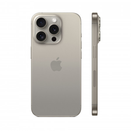 Apple iPhone 15 Pro dual-SIM 256 ГБ, «титановый бежевый»