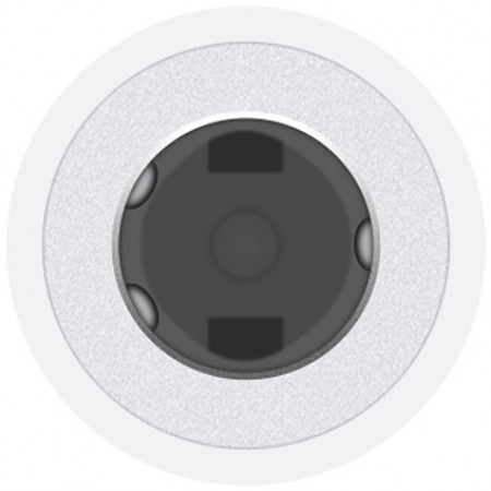 Адаптер Apple Lightning/выход 3,5 мм для наушников, белый