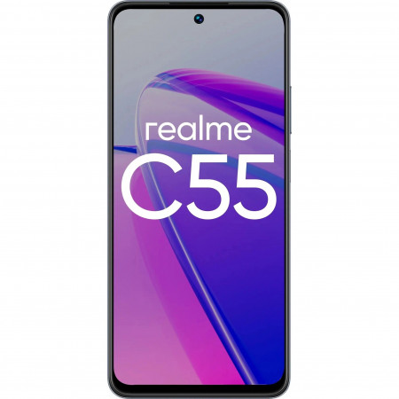 Смартфон Realme C55 6 ГБ + 128 ГБ (Черный | Rainy Night)