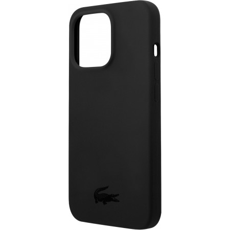 Чехол Lacoste Hard Logo для iPhone 13 Pro, черный