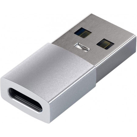 Адаптер Satechi USB-A / USB-C, серебристый
