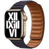 Браслет для Apple Watch 41 мм, S/M, кожа, тёмно-синий