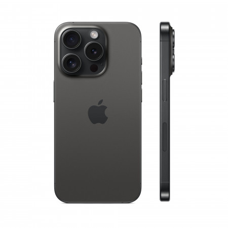 Apple iPhone 15 Pro dual-SIM 256 ГБ, «титановый чёрный»